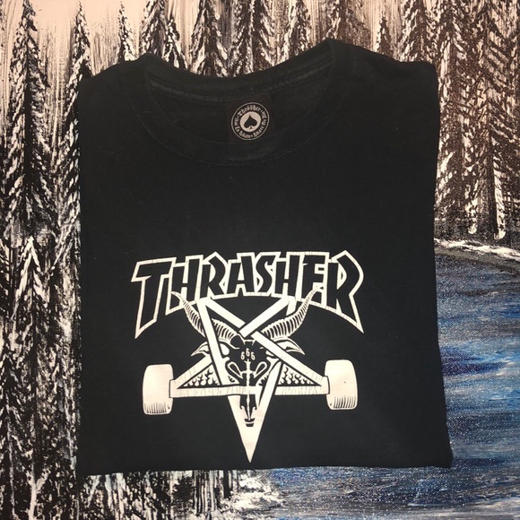 THRASHER Medium T Shirt - Picture 1 of 2
